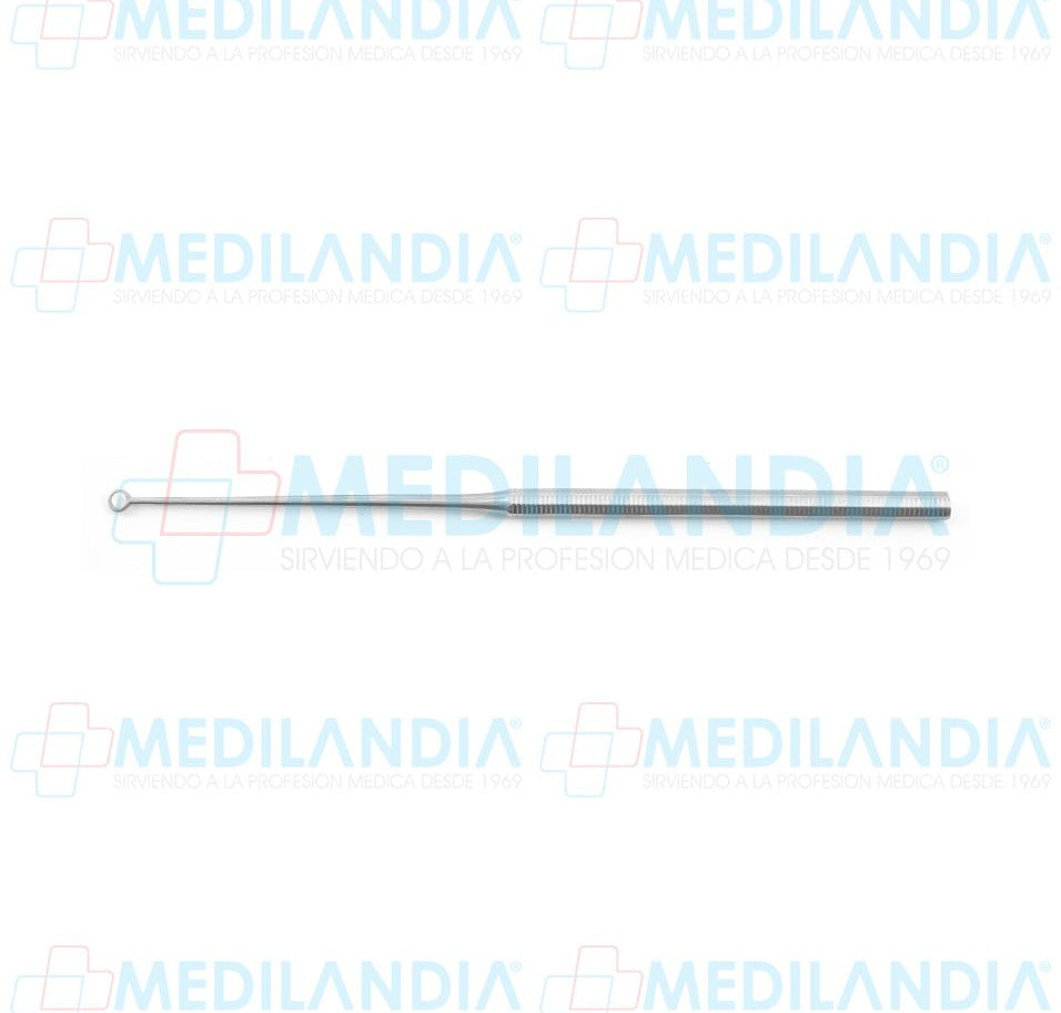 Cucharilla para cerumen recta punta roma 16.5 cm - Cucharilla para cerumen - HP- MEDILANDIA | Tienda de productos y equipos médicos de calidad en México | Soluciones profesionales para clínicas, hospitales y consultorios.