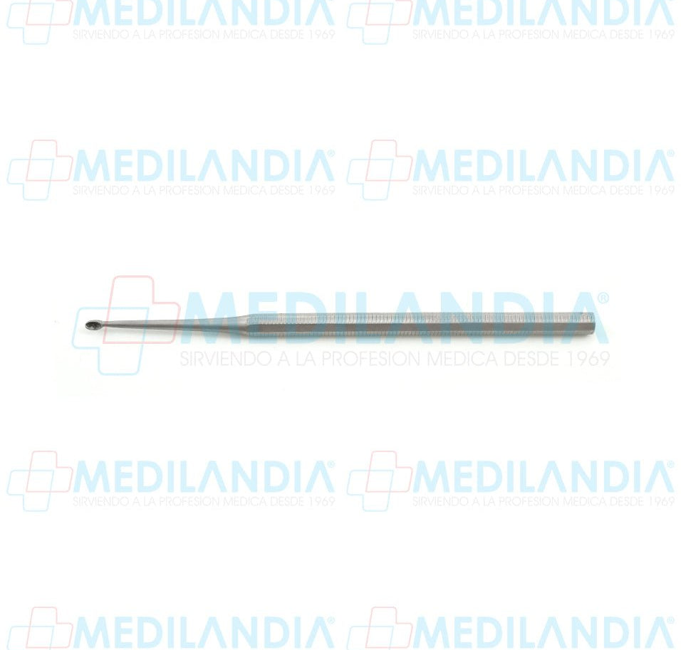Cureta punta roma 2.5 x 3.5 mm 12 cm - Cureta - HP- MEDILANDIA | Tienda de productos y equipos médicos de calidad en México | Soluciones profesionales para clínicas, hospitales y consultorios.