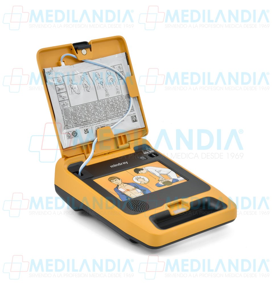 Desfibrilador externo automático DEA (AED) - Desfibrilador AED - MINDRAY - MEDILANDIA | Tienda de productos y equipos médicos de calidad en México | Soluciones profesionales para clínicas, hospitales y consultorios.