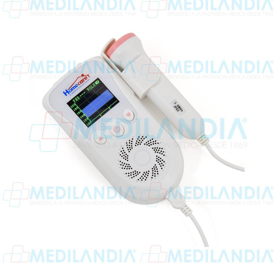 Detector (doppler) fetal con pantalla OLED - Detector fetal - HOME CARE - MEDILANDIA | Tienda de productos y equipos médicos de calidad en México | Soluciones profesionales para clínicas, hospitales y consultorios.