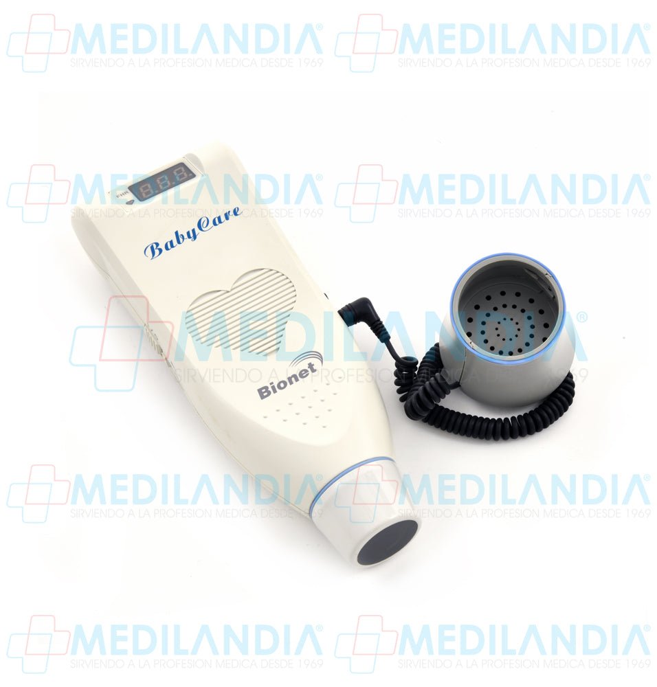 Detector fetal portátil cn bocina en tapa - Detector fetal - BIONET - MEDILANDIA | Tienda de productos y equipos médicos de calidad en México | Soluciones profesionales para clínicas, hospitales y consultorios.