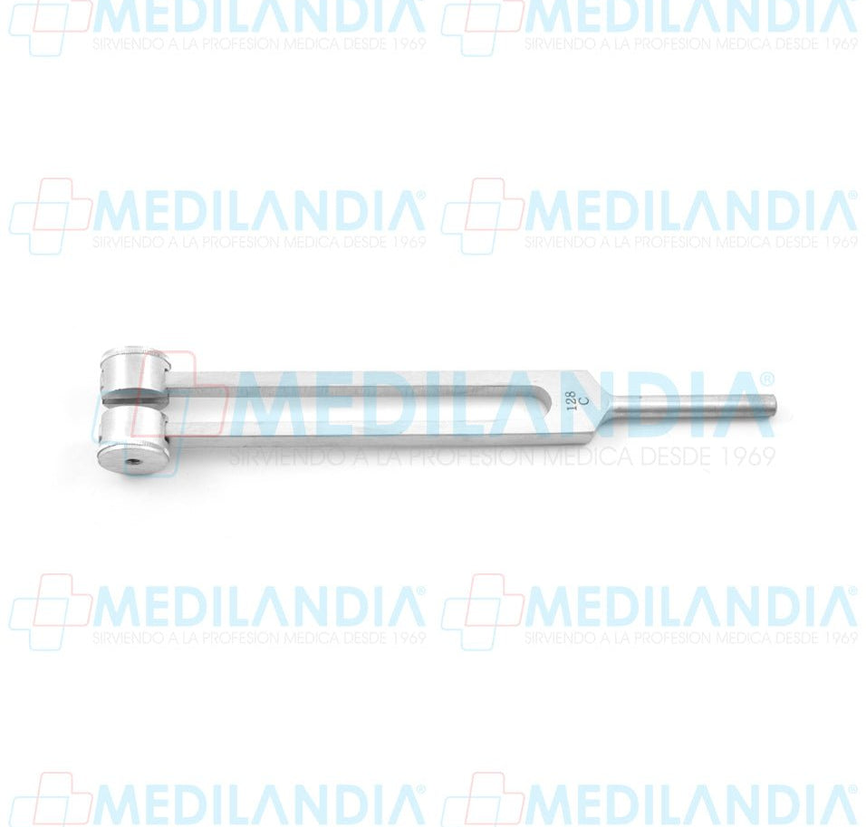 Diapasón Hartmann de aleación de aluminio en tono de Do con sordina 128 Hz - Diapason - HP- MEDILANDIA | Tienda de productos y equipos médicos de calidad en México | Soluciones profesionales para clínicas, hospitales y consultorios.