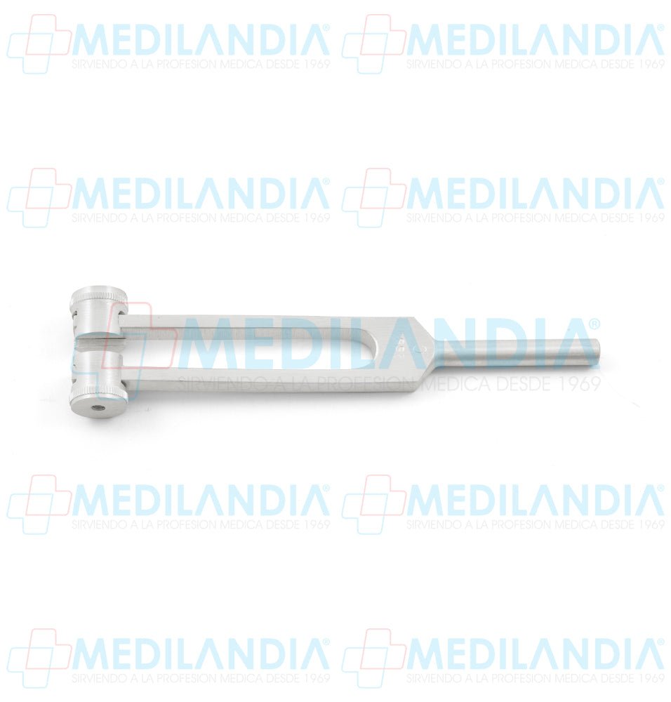 Diapasón Hartmann de aleación de aluminio en tono de Do con sordina 256 Hz - Diapason - HP- MEDILANDIA | Tienda de productos y equipos médicos de calidad en México | Soluciones profesionales para clínicas, hospitales y consultorios.