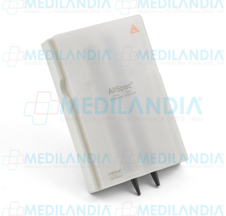Dispensador de conos desechables para otoscópio - Dispensador de conos - HEINE - MEDILANDIA | Tienda de productos y equipos médicos de calidad en México | Soluciones profesionales para clínicas, hospitales y consultorios.