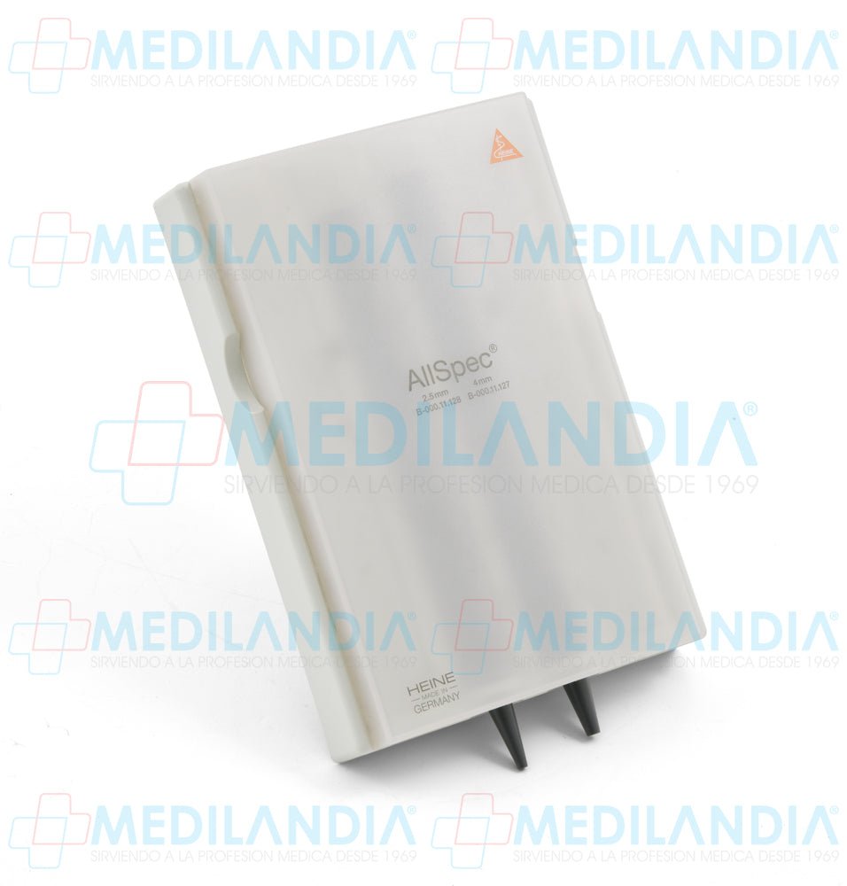 Dispensador de conos desechables para otoscópio - Dispensador de conos - HEINE - MEDILANDIA | Tienda de productos y equipos médicos de calidad en México | Soluciones profesionales para clínicas, hospitales y consultorios.