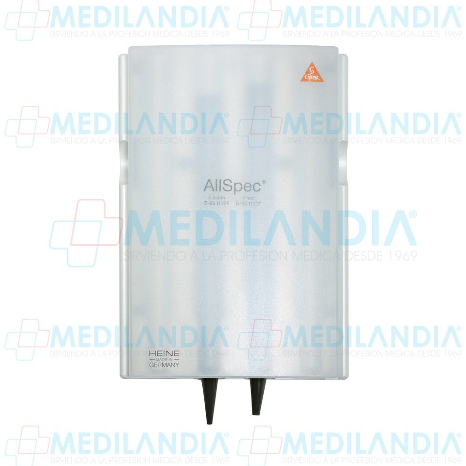 Dispensador de conos desechables para otoscópio - Dispensador de conos - HEINE - MEDILANDIA | Tienda de productos y equipos médicos de calidad en México | Soluciones profesionales para clínicas, hospitales y consultorios.