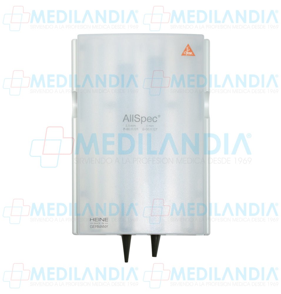 Dispensador de conos desechables para otoscópio - Dispensador de conos - HEINE - MEDILANDIA | Tienda de productos y equipos médicos de calidad en México | Soluciones profesionales para clínicas, hospitales y consultorios.