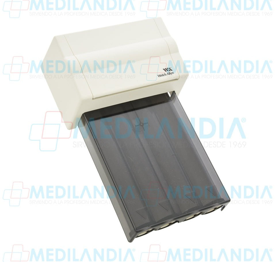 Dispensador de espéculos descartables para otoscopio - Dispensador de espéculos - WELCH ALLYN- MEDILANDIA | Tienda de productos y equipos médicos de calidad en México | Soluciones profesionales para clínicas, hospitales y consultorios.