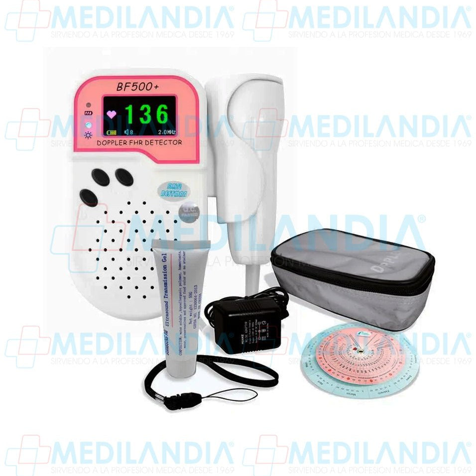 Doppler de bolsillo con pantalla LCD con transductor de 2 Mhz. - Detector fetal - BESTMAN - MEDILANDIA | Tienda de productos y equipos médicos de calidad en México | Soluciones profesionales para clínicas, hospitales y consultorios.