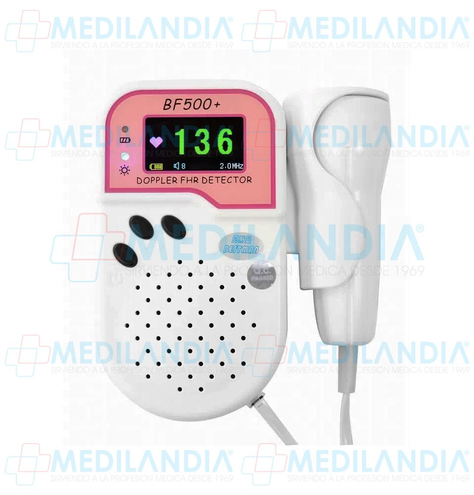 Doppler de bolsillo con pantalla LCD con transductor de 2 Mhz. - Detector fetal - BESTMAN - MEDILANDIA | Tienda de productos y equipos médicos de calidad en México | Soluciones profesionales para clínicas, hospitales y consultorios.