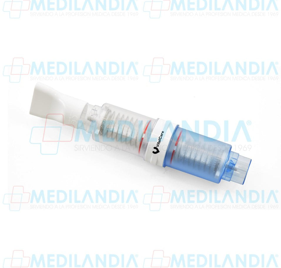 Ejercitador pulmonar IMT/PEP de doble acción (2 en 1) para entrenamiento respiratorio - Ejercitador pulmonar - VITALCARE- MEDILANDIA | Tienda de productos y equipos médicos de calidad en México | Soluciones profesionales para clínicas, hospitales y consultorios.