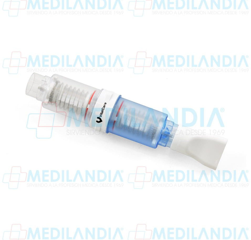 Ejercitador pulmonar IMT/PEP de doble acción (2 en 1) para entrenamiento respiratorio - Ejercitador pulmonar - VITALCARE- MEDILANDIA | Tienda de productos y equipos médicos de calidad en México | Soluciones profesionales para clínicas, hospitales y consultorios.