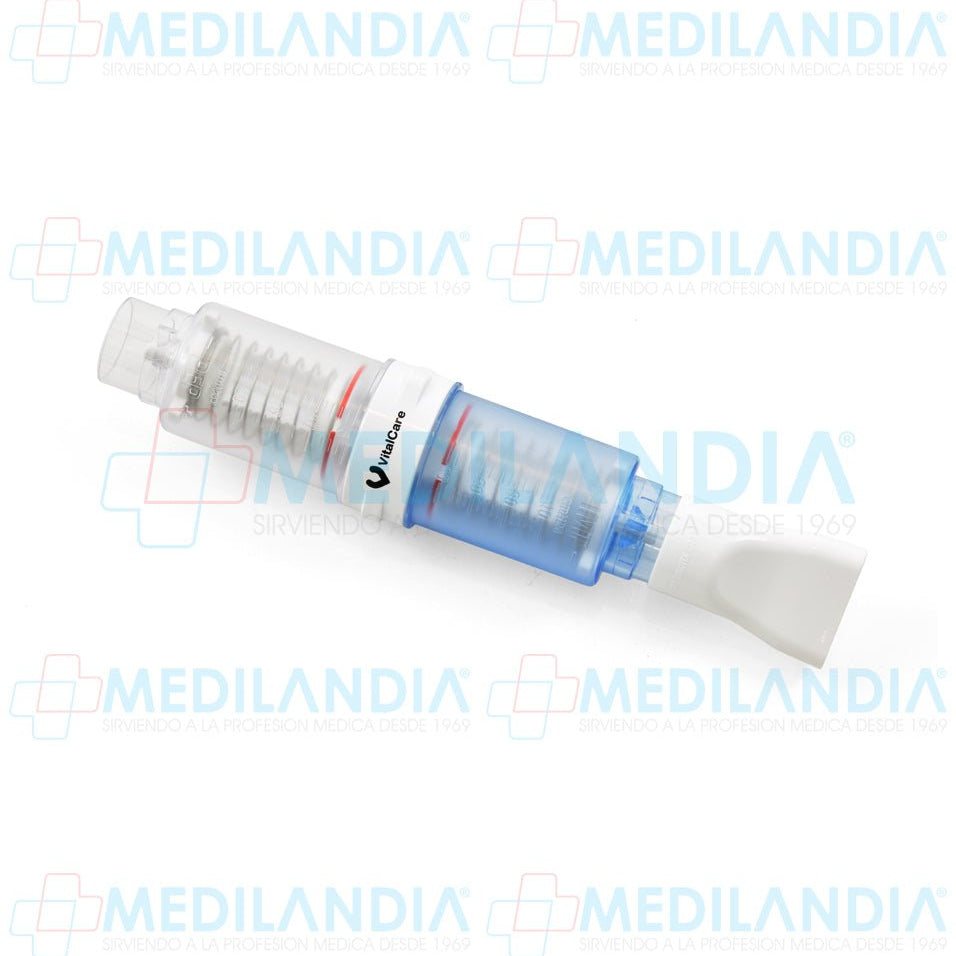 Ejercitador pulmonar IMT/PEP de doble acción (2 en 1) para entrenamiento respiratorio - Ejercitador pulmonar - VITALCARE- MEDILANDIA | Tienda de productos y equipos médicos de calidad en México | Soluciones profesionales para clínicas, hospitales y consultorios.