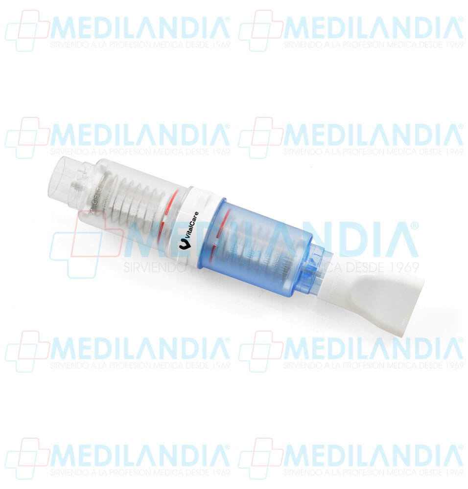 Ejercitador pulmonar IMT/PEP de doble acción (2 en 1) para entrenamiento respiratorio - Ejercitador pulmonar - VITALCARE- MEDILANDIA | Tienda de productos y equipos médicos de calidad en México | Soluciones profesionales para clínicas, hospitales y consultorios.