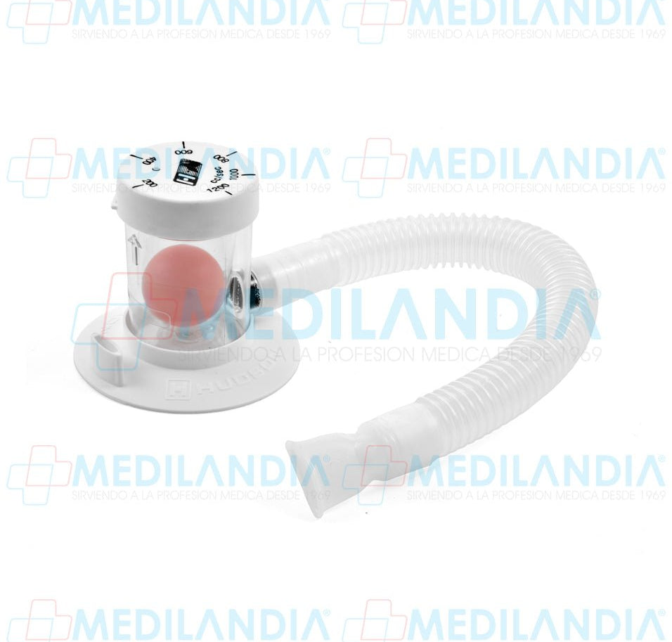 Ejercitador pulmonar SMI (Inspiración Máxima Sostenida) graduable con 6 niveles de rehabilitación pulmonar - Inspirómetro / Espirómetro - HUDSON- MEDILANDIA | Tienda de productos y equipos médicos de calidad en México | Soluciones profesionales para clínicas, hospitales y consultorios.