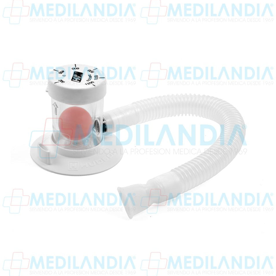Ejercitador pulmonar SMI (Inspiración Máxima Sostenida) graduable con 6 niveles de rehabilitación pulmonar - Inspirómetro / Espirómetro - HUDSON- MEDILANDIA | Tienda de productos y equipos médicos de calidad en México | Soluciones profesionales para clínicas, hospitales y consultorios.