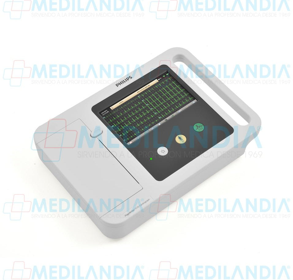 Electrocardiógrafo portátil de 12 canales - Electrocardiógrafo - PHILIPS - MEDILANDIA | Tienda de productos y equipos médicos de calidad en México | Soluciones profesionales para clínicas, hospitales y consultorios.