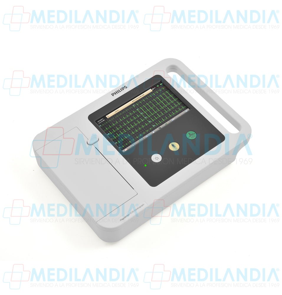 Electrocardiógrafo portátil de 12 canales - Electrocardiógrafo - PHILIPS - MEDILANDIA | Tienda de productos y equipos médicos de calidad en México | Soluciones profesionales para clínicas, hospitales y consultorios.