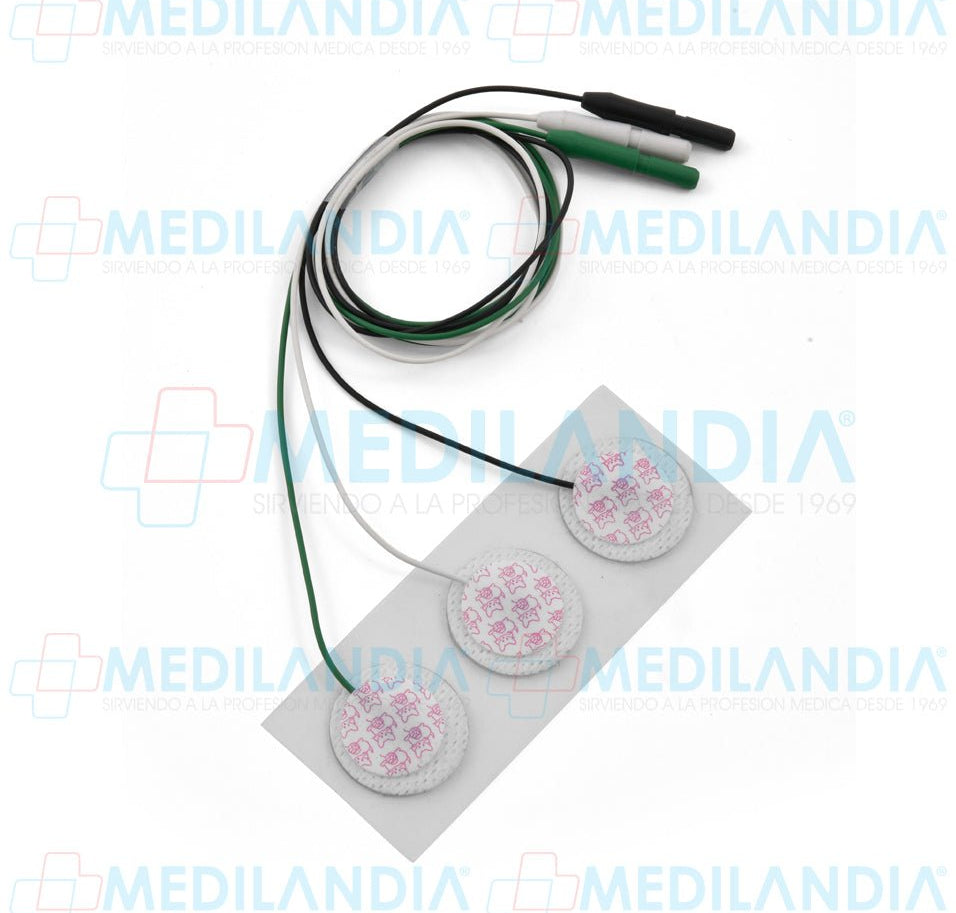 Electrodo neonatal pre alambrado Kitty Kat - Cable para ECG - CARDINAL HEALTH- MEDILANDIA | Tienda de productos y equipos médicos de calidad en México | Soluciones profesionales para clínicas, hospitales y consultorios.