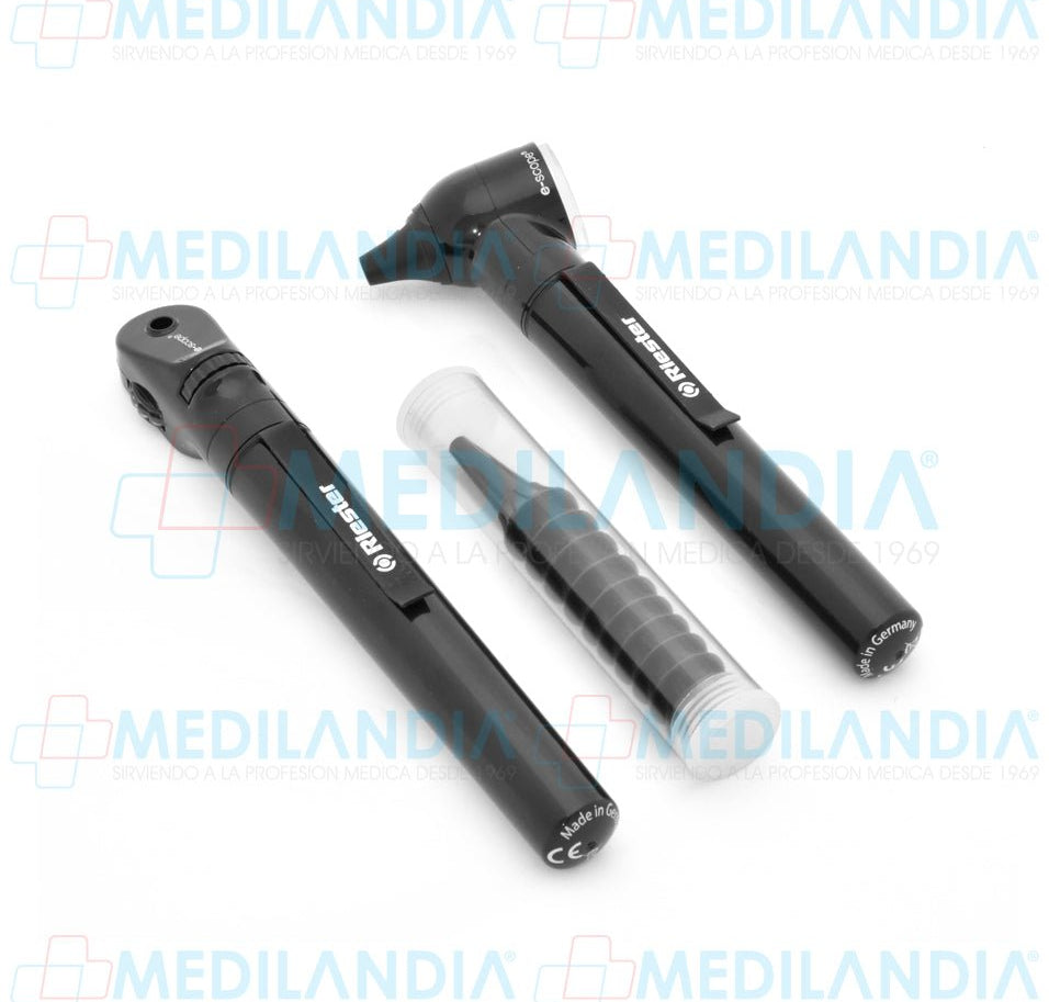 Equipo de diagnóstico con bombilla de vacío 2,7V, y estuche suave - Equipo de diagnostico - RIESTER - MEDILANDIA | Tienda de productos médicos