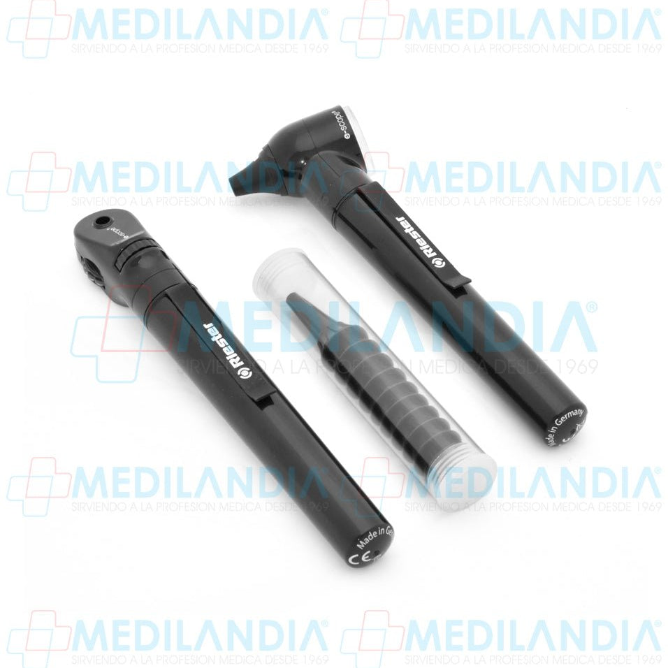 Equipo de diagnóstico con bombilla de vacío 2,7V, y estuche suave - Equipo de diagnostico - RIESTER - MEDILANDIA | Tienda de productos médicos