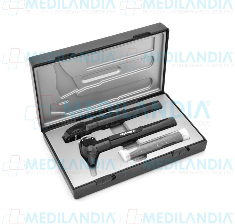 Equipo de diagnóstico con iluminación de xenón de 2,5V, y estuche rígido - Equipo de diagnostico - RIESTER - MEDILANDIA | Tienda de productos médicos