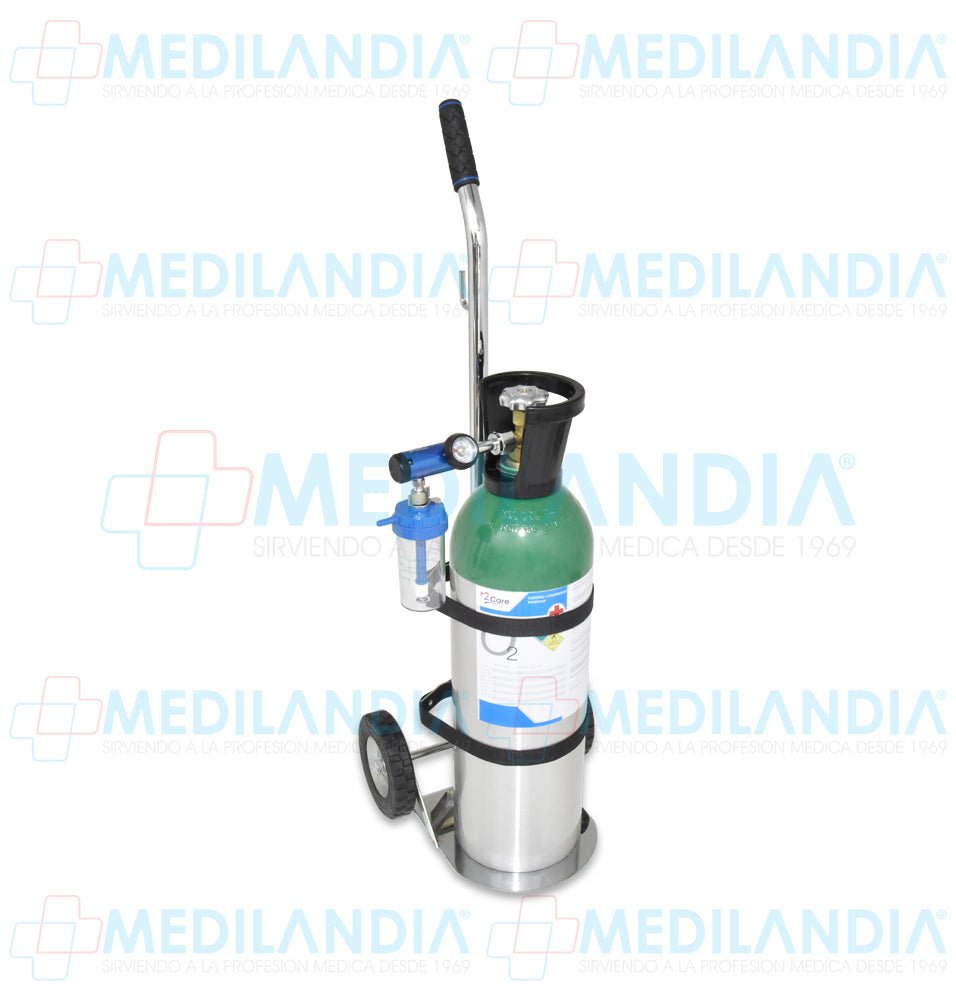 Equipo de Oxígeno 1700 lts. - Equipo de Oxígeno - 2CARE - MEDILANDIA | Tienda de productos médicos