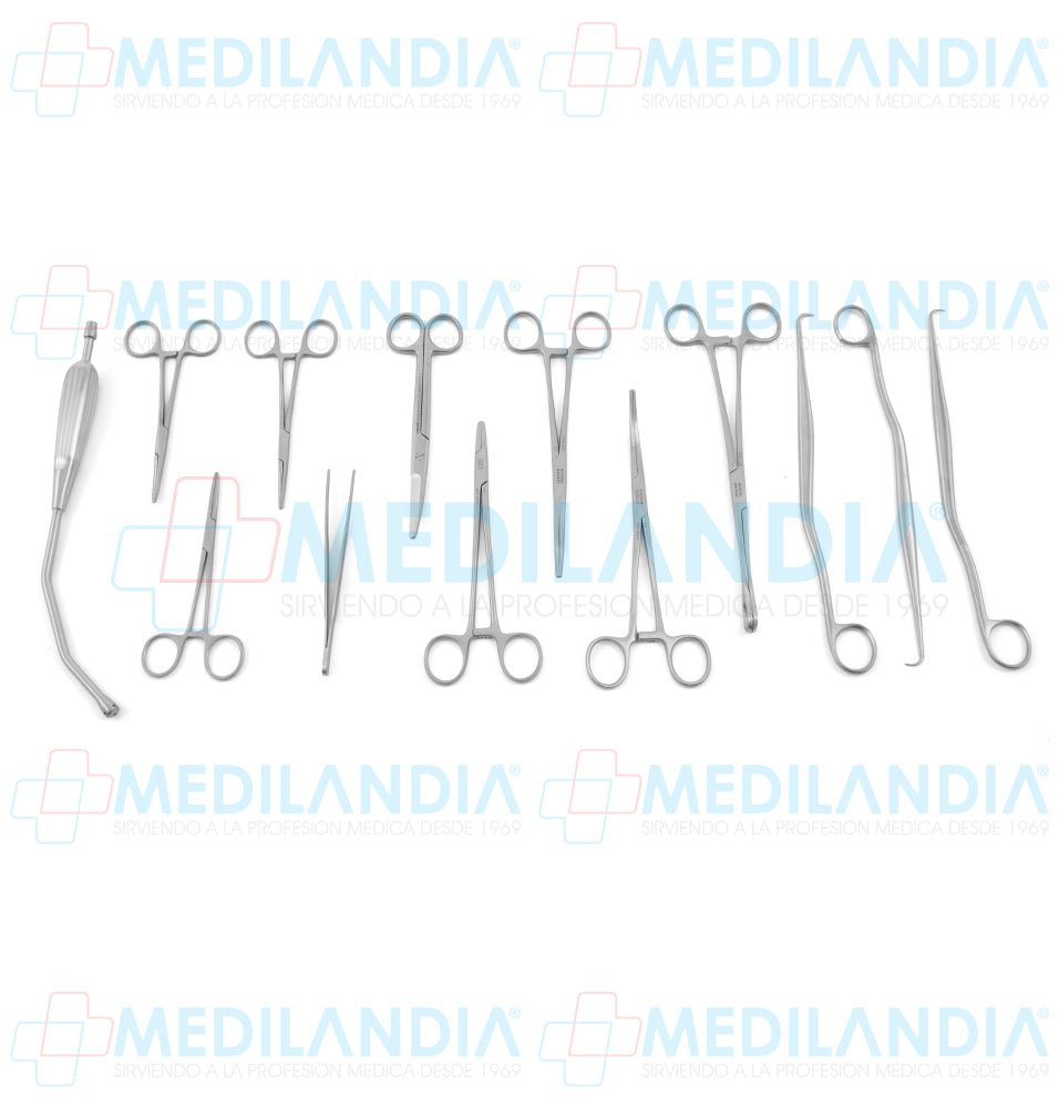 Equipo para parto con 13 piezas - Equipo para parto - HP- MEDILANDIA | Tienda de productos y equipos médicos de calidad en México | Soluciones profesionales para clínicas, hospitales y consultorios.
