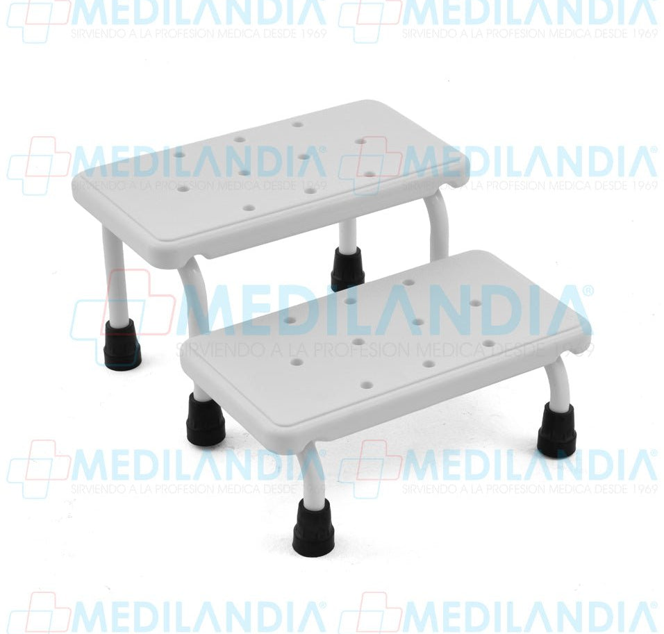 Escalera de 2 peldaños con superficie antiderrapante - Escalerilla - MOBICARE- MEDILANDIA | Tienda de productos y equipos médicos de calidad en México | Soluciones profesionales para clínicas, hospitales y consultorios.