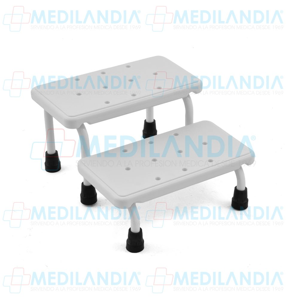 Escalera de 2 peldaños con superficie antiderrapante - Escalerilla - MOBICARE- MEDILANDIA | Tienda de productos y equipos médicos de calidad en México | Soluciones profesionales para clínicas, hospitales y consultorios.