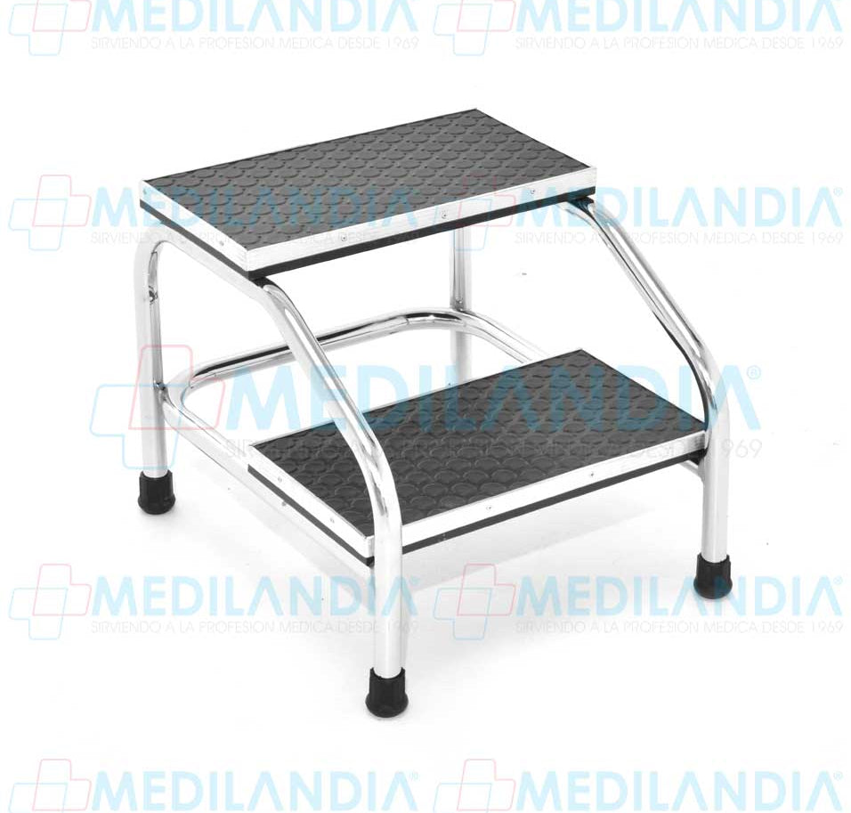 Escalerilla 2 peldaños reforzada 136 Kg. - Escalerilla - MEDILANDIA - MEDILANDIA | Tienda de productos médicos