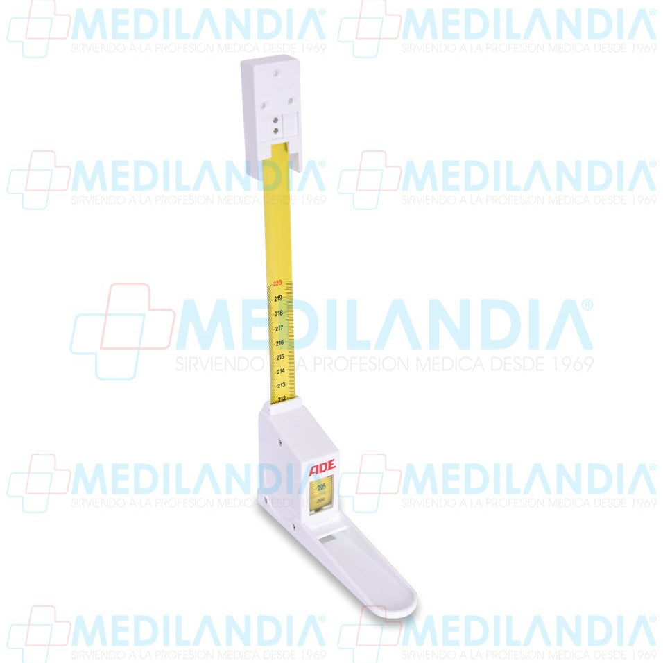Estadímetro de pared 220 cm de longitud - Estadímetro - ADE - MEDILANDIA | Tienda de productos y equipos médicos de calidad en México | Soluciones profesionales para clínicas, hospitales y consultorios.