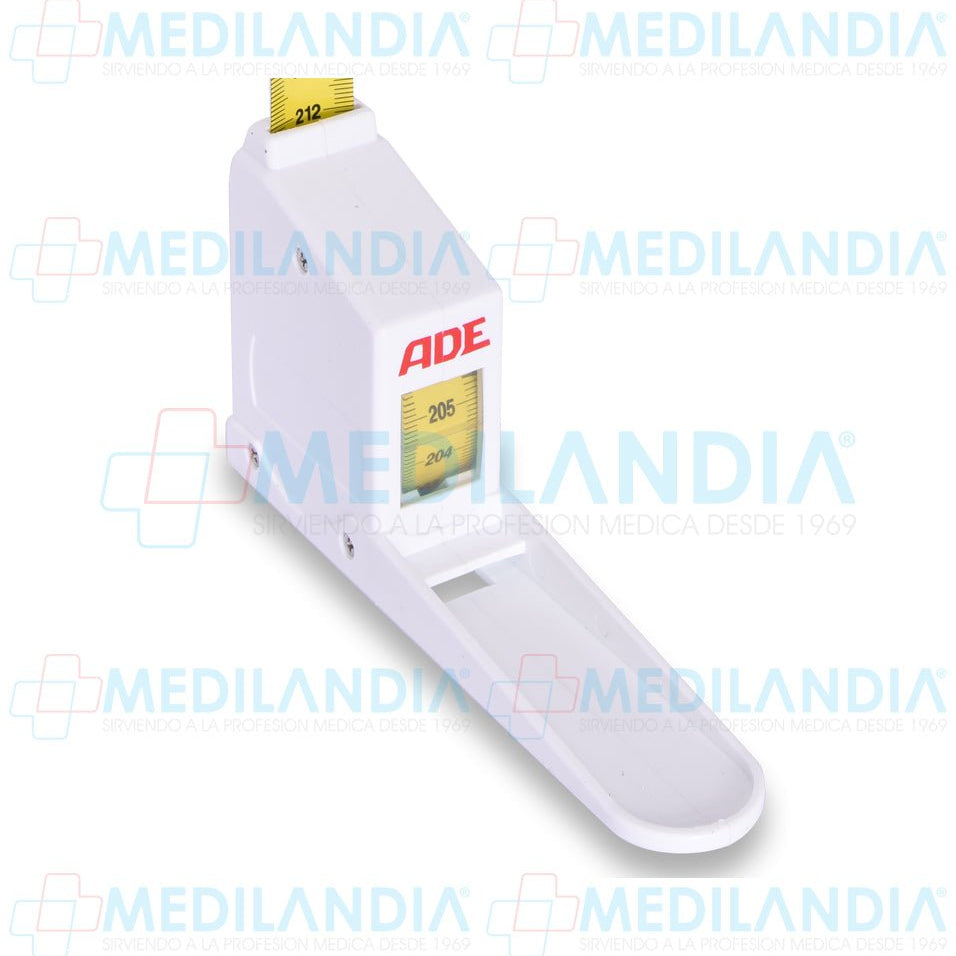 Estadímetro de pared 220 cm de longitud - Estadímetro - ADE - MEDILANDIA | Tienda de productos y equipos médicos de calidad en México | Soluciones profesionales para clínicas, hospitales y consultorios.
