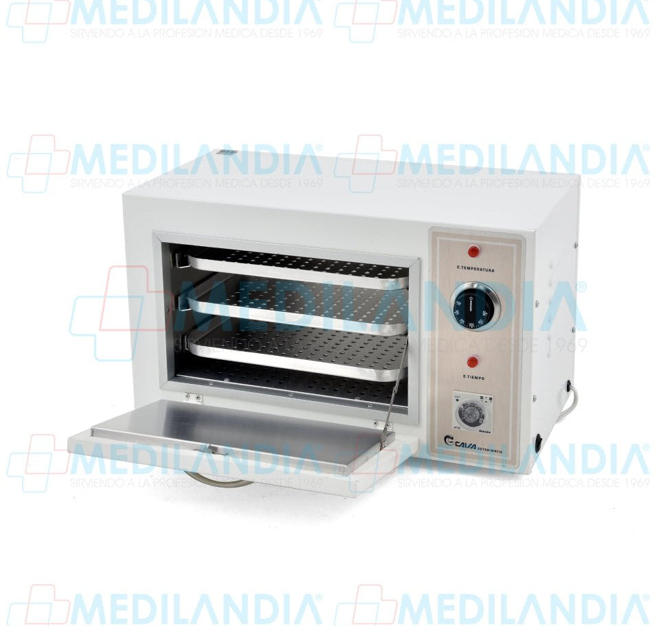 Esterilizador de calor en seco automático con capacidad de 15 Lts. - Esterilizador - CAISA - MEDILANDIA | Tienda de productos y equipos médicos de calidad en México | Soluciones profesionales para clínicas, hospitales y consultorios.