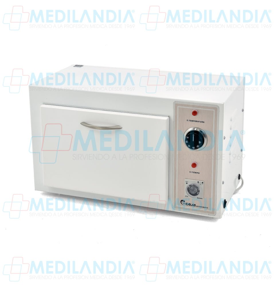 Esterilizador de calor en seco automático con capacidad de 15 Lts. - Esterilizador - CAISA - MEDILANDIA | Tienda de productos y equipos médicos de calidad en México | Soluciones profesionales para clínicas, hospitales y consultorios.