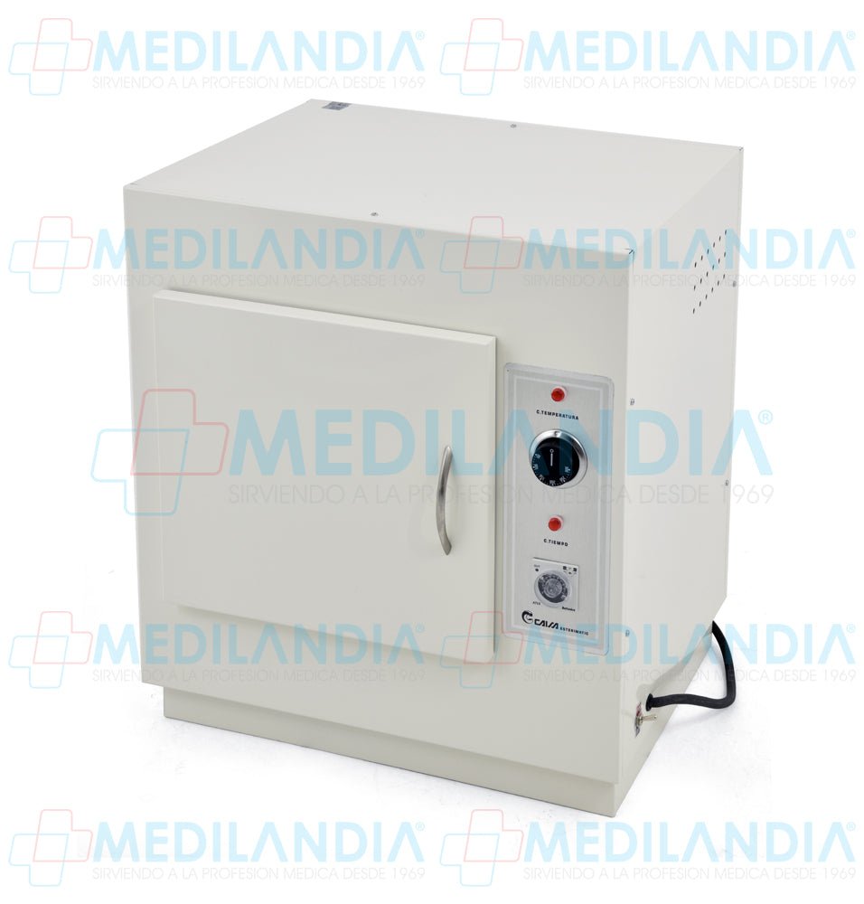 Esterilizador de calor en seco automático con capacidad de 31 Lts. - Esterilizador - CAISA - MEDILANDIA | Tienda de productos y equipos médicos de calidad en México | Soluciones profesionales para clínicas, hospitales y consultorios.