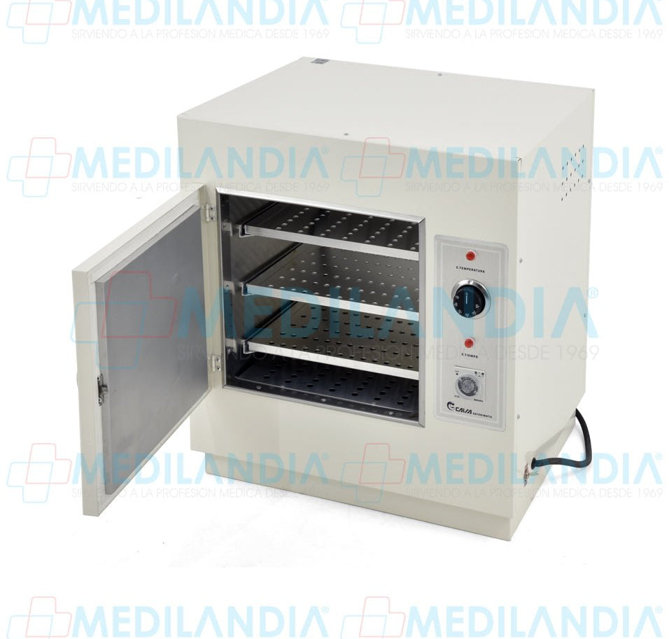 Esterilizador de calor en seco automático con capacidad de 31 Lts. - Esterilizador - CAISA - MEDILANDIA | Tienda de productos y equipos médicos de calidad en México | Soluciones profesionales para clínicas, hospitales y consultorios.