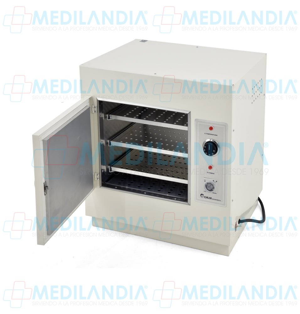 Esterilizador de calor en seco automático con capacidad de 31 Lts. - Esterilizador - CAISA - MEDILANDIA | Tienda de productos y equipos médicos de calidad en México | Soluciones profesionales para clínicas, hospitales y consultorios.