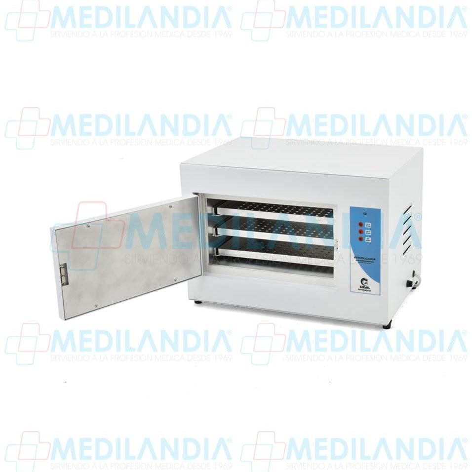 Esterilizador de calor en seco digital con capacidad de 11 Lts. - Esterilizador - CAISA - MEDILANDIA | Tienda de productos y equipos médicos de calidad en México | Soluciones profesionales para clínicas, hospitales y consultorios.
