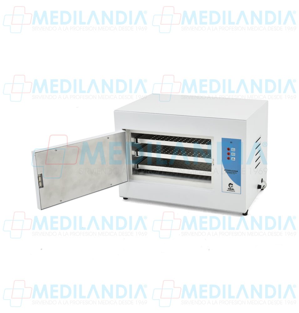 Esterilizador de calor en seco digital con capacidad de 11 Lts. - Esterilizador - CAISA - MEDILANDIA | Tienda de productos y equipos médicos de calidad en México | Soluciones profesionales para clínicas, hospitales y consultorios.
