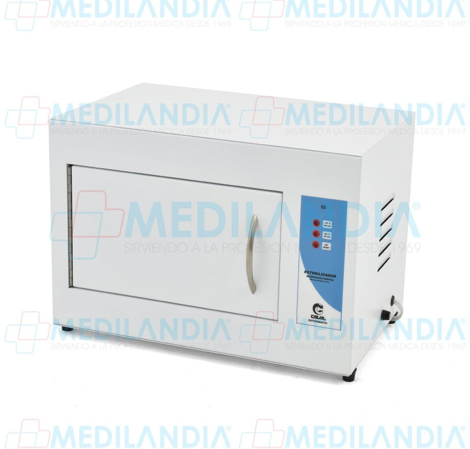 Esterilizador de calor en seco digital con capacidad de 11 Lts. - Esterilizador - CAISA - MEDILANDIA | Tienda de productos y equipos médicos de calidad en México | Soluciones profesionales para clínicas, hospitales y consultorios.
