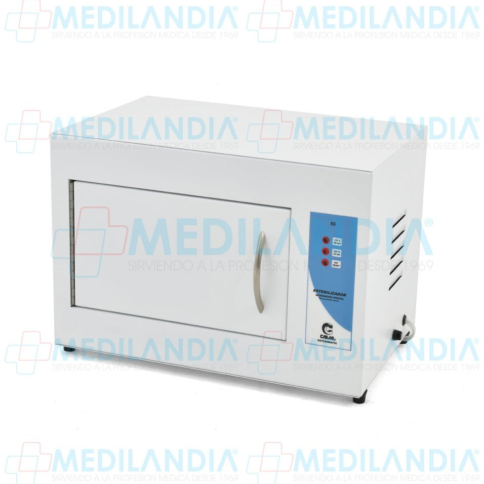 Esterilizador de calor en seco digital con capacidad de 11 Lts. - Esterilizador - CAISA - MEDILANDIA | Tienda de productos y equipos médicos de calidad en México | Soluciones profesionales para clínicas, hospitales y consultorios.