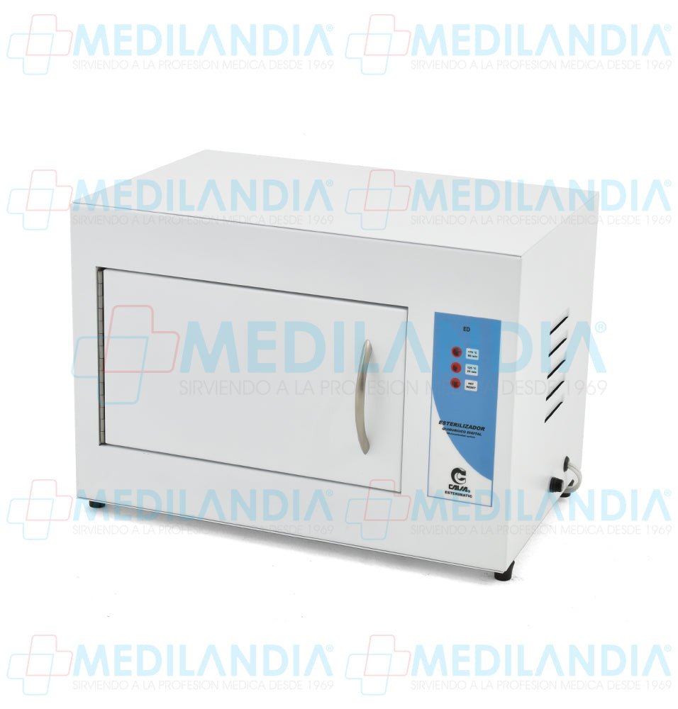 Esterilizador de calor en seco digital con capacidad de 11 Lts. - Esterilizador - CAISA - MEDILANDIA | Tienda de productos y equipos médicos de calidad en México | Soluciones profesionales para clínicas, hospitales y consultorios.