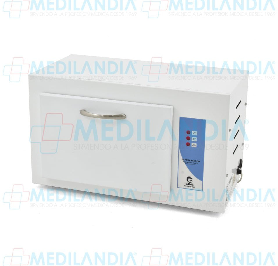 Esterilizador de calor en seco digital con capacidad de 15 Lts. - Esterilizador - CAISA - MEDILANDIA | Tienda de productos y equipos médicos de calidad en México | Soluciones profesionales para clínicas, hospitales y consultorios.