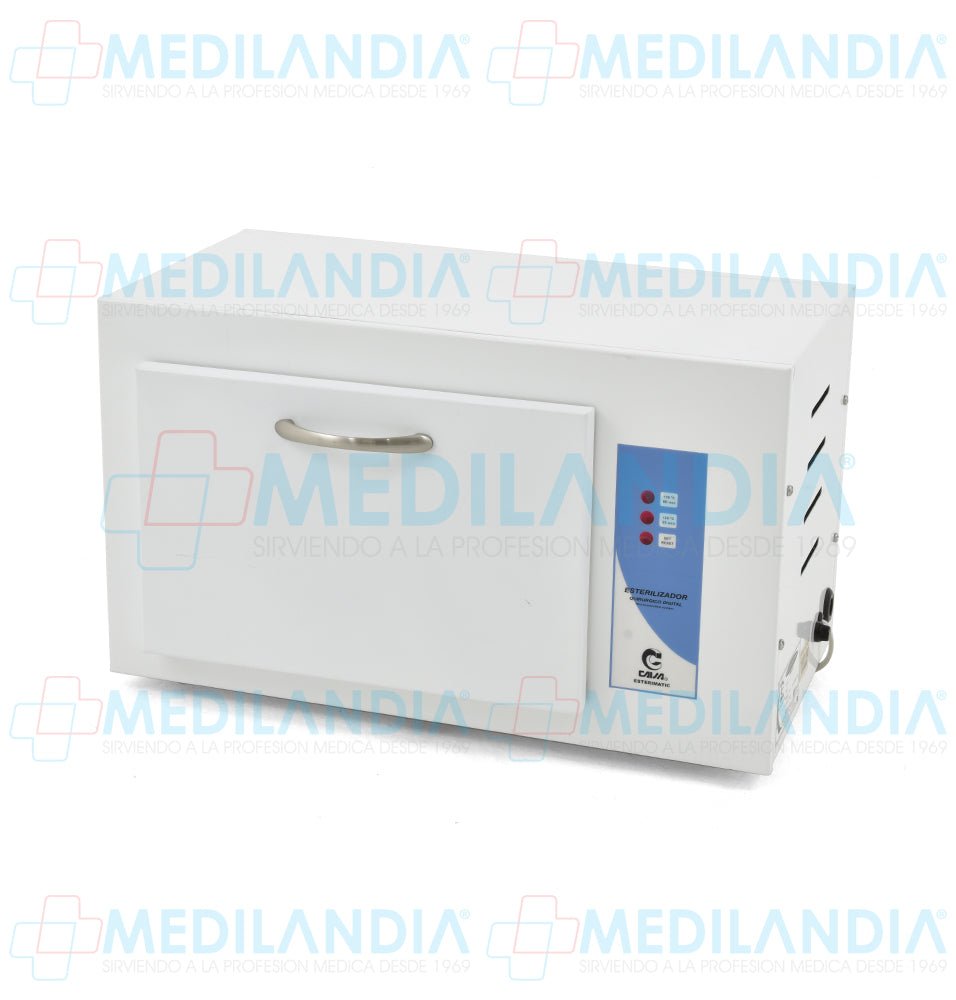 Esterilizador de calor en seco digital con capacidad de 15 Lts. - Esterilizador - CAISA - MEDILANDIA | Tienda de productos y equipos médicos de calidad en México | Soluciones profesionales para clínicas, hospitales y consultorios.