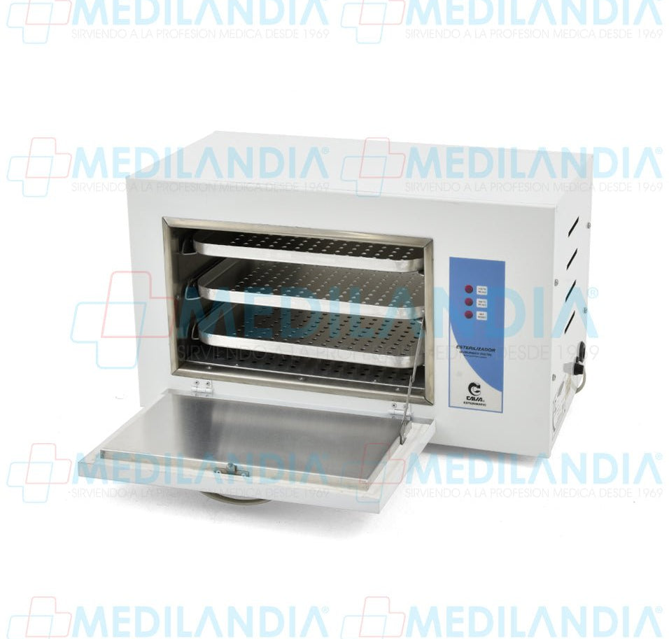Esterilizador de calor en seco digital con capacidad de 15 Lts. - Esterilizador - CAISA - MEDILANDIA | Tienda de productos y equipos médicos de calidad en México | Soluciones profesionales para clínicas, hospitales y consultorios.