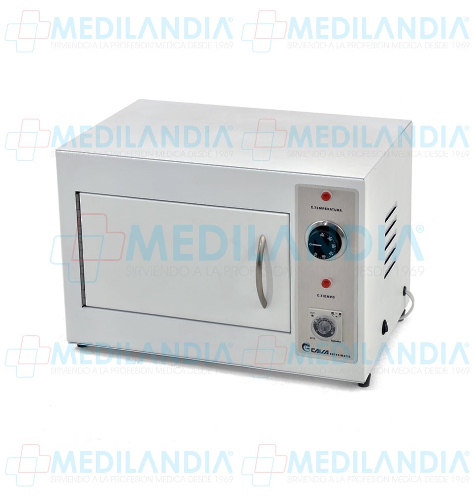 Esterilizador de calor seco de 11 Lts. - Esterilizador - CAISA - MEDILANDIA | Tienda de productos y equipos médicos de calidad en México | Soluciones profesionales para clínicas, hospitales y consultorios.