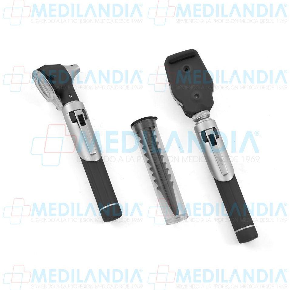  Estuche de diagnóstico con oftalmoscopio y otoscopio iluminación de fibra óptica - Estuche de diagnostico - MEDSTAR- MEDILANDIA | Tienda de productos y equipos médicos de calidad en México | Soluciones profesionales para clínicas, hospitales y consultorios.