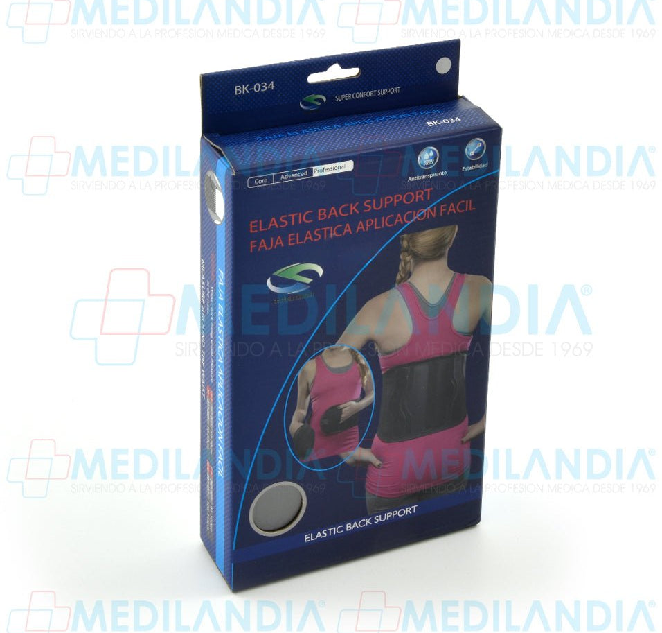 Faja sacro lumbar con cerrado fácil - Faja - SUPER CONFORT- MEDILANDIA | Tienda de productos y equipos médicos de calidad en México | Soluciones profesionales para clínicas, hospitales y consultorios.