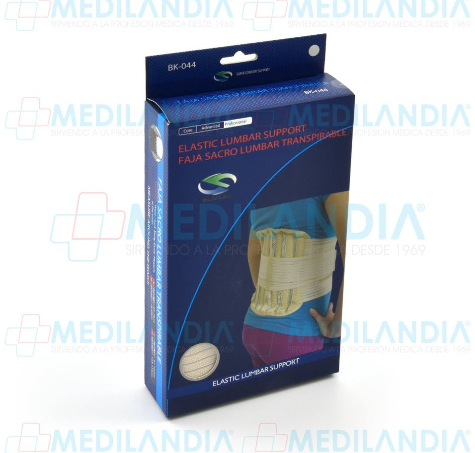 Faja sacro lumbar transitable con varillas rígidas posteriores - Faja - SUPER CONFORT- MEDILANDIA | Tienda de productos y equipos médicos de calidad en México | Soluciones profesionales para clínicas, hospitales y consultorios.